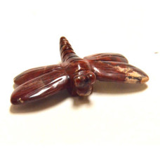 Dragonfly 1.5 Inch Figurine - Rainbow Jasper