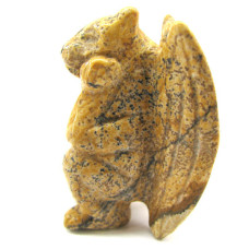 Gargoyle 1.5 Inch Figurine - Picture Jasper