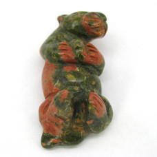 Otter 1.5 Inch Figurine - Unakite