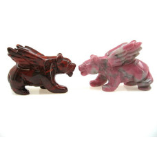 Panther with Wings 1.5 Inch Figurine - Aventurine