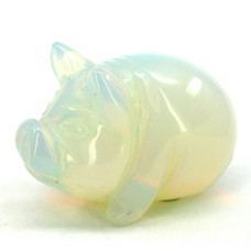 Pig Ball 1.5 Inch Figurine - Opalite