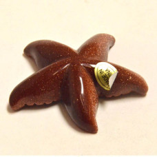 Starfish 1.5 Inch Figurine - Goldstone