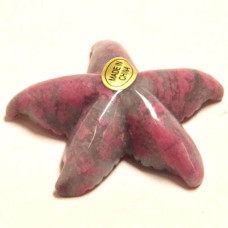 Starfish 1.5 Inch Figurine - Rhodonite