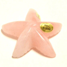 Starfish 1.5 Inch Figurine - Rose Quartz