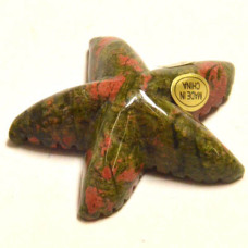 Starfish 1.5 Inch Figurine - Unakite