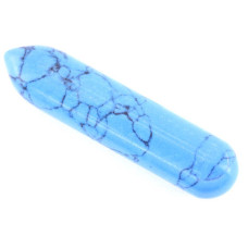 Massage Wand Small 14x60mm - 5 pcs pack - Howlite Turquoise