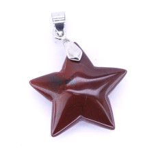 GP Star Pendant with Bail - Rainbow Jasper