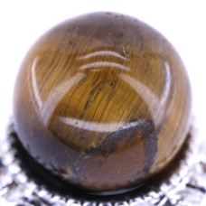 20mm Gemstone Sphere - 20 pc pack - Tiger Eye