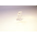 Dinosaur (T-Rex) 1 Inch Figurine - Clear Quartz