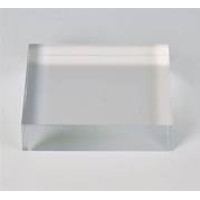 Display Block - 10cm x 10cm x1.5cm- Black or Clear