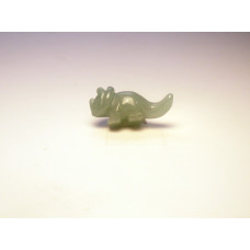 Dinosaur (Triceratops) 1 Inch Figurine - Aventurine