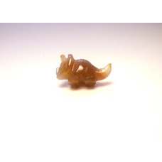 Dinosaur (Triceratops) 1 Inch Figurine - Agate