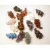 Dinosaur (Triceratops) 1 Inch Figurine - Assorted Stones