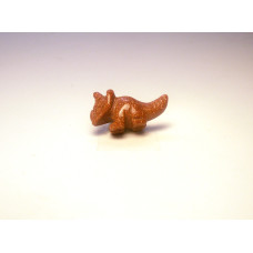 Dinosaur (Triceratops) 1 Inch Figurine - Goldstone