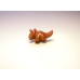 Dinosaur (Triceratops) 1 Inch Figurine - Goldstone