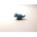 Dinosaur (Triceratops) 1 Inch Figurine - Howlite Turquoise